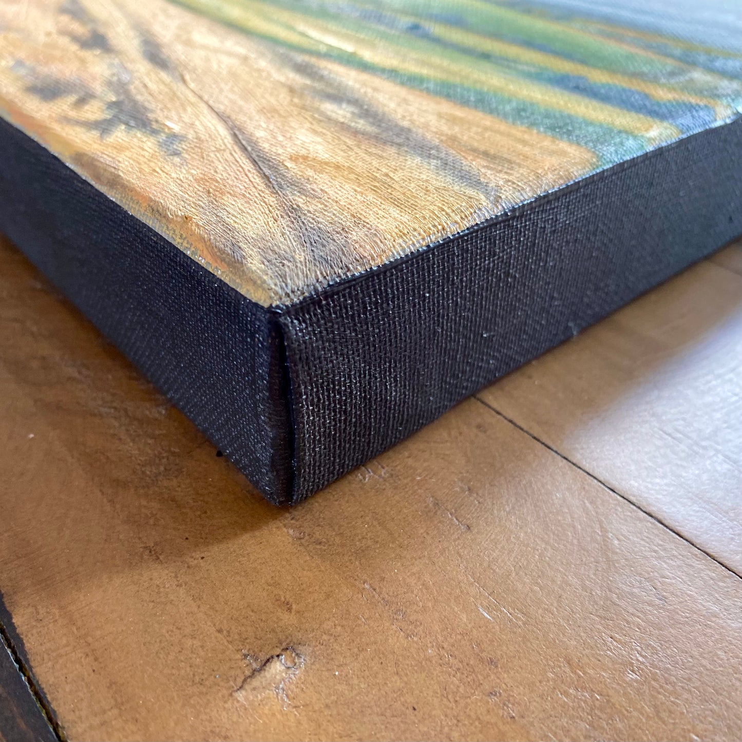 Landschaftsgemälde "Kornfeld" in Öl 60 x 80 cm