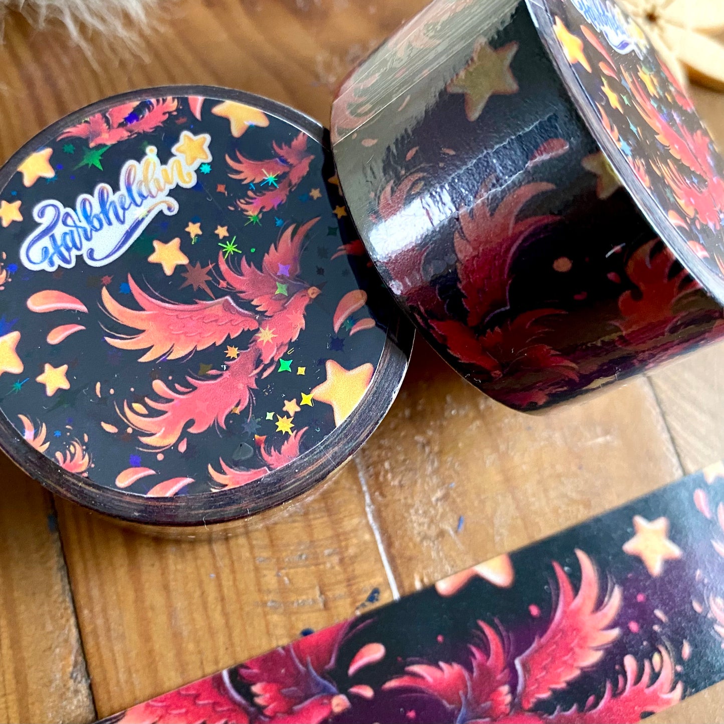 Breites Washi Tape Phönix