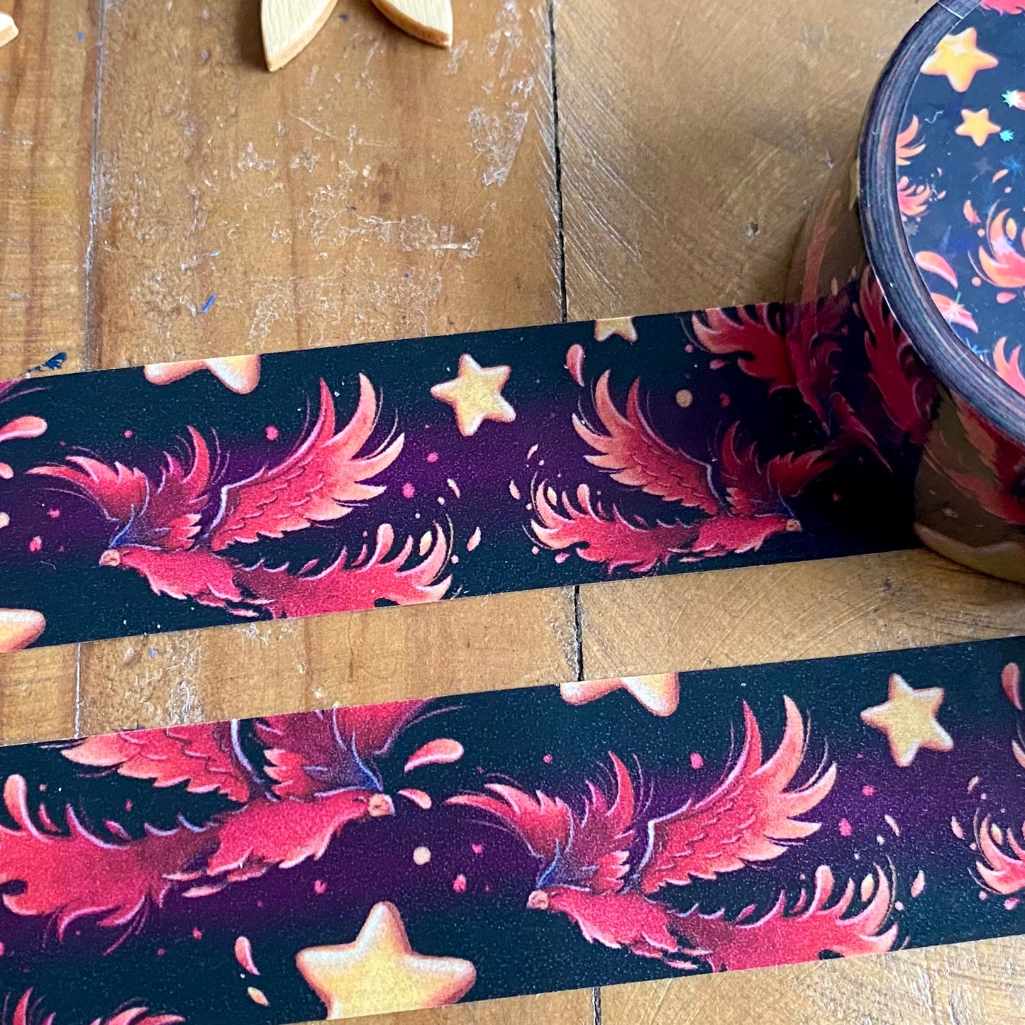 Breites Washi Tape Phönix