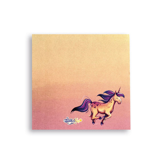 Mini-Block Gelbes Einhorn