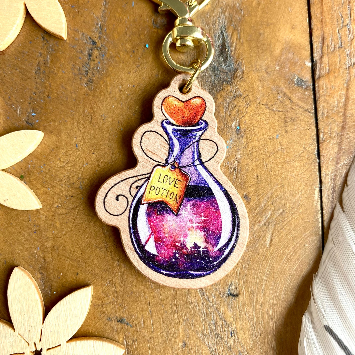 Schlüsselanhänger Love Potion