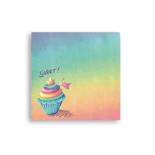 Mini-Block Regenbogen-Cupcake