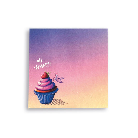 Mini-Block Erdbeer-Cupcake