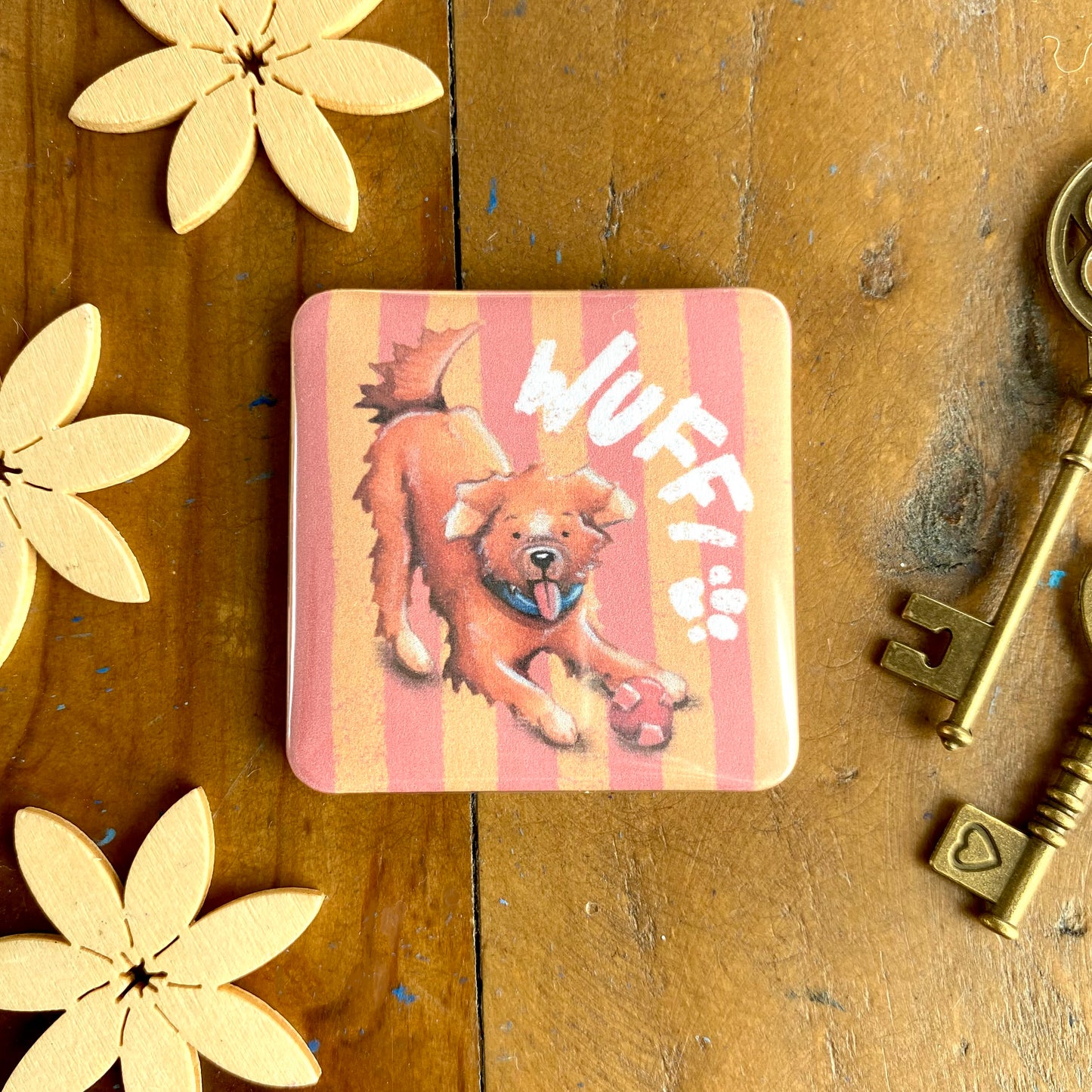 Magnet – Verspielter Hund
