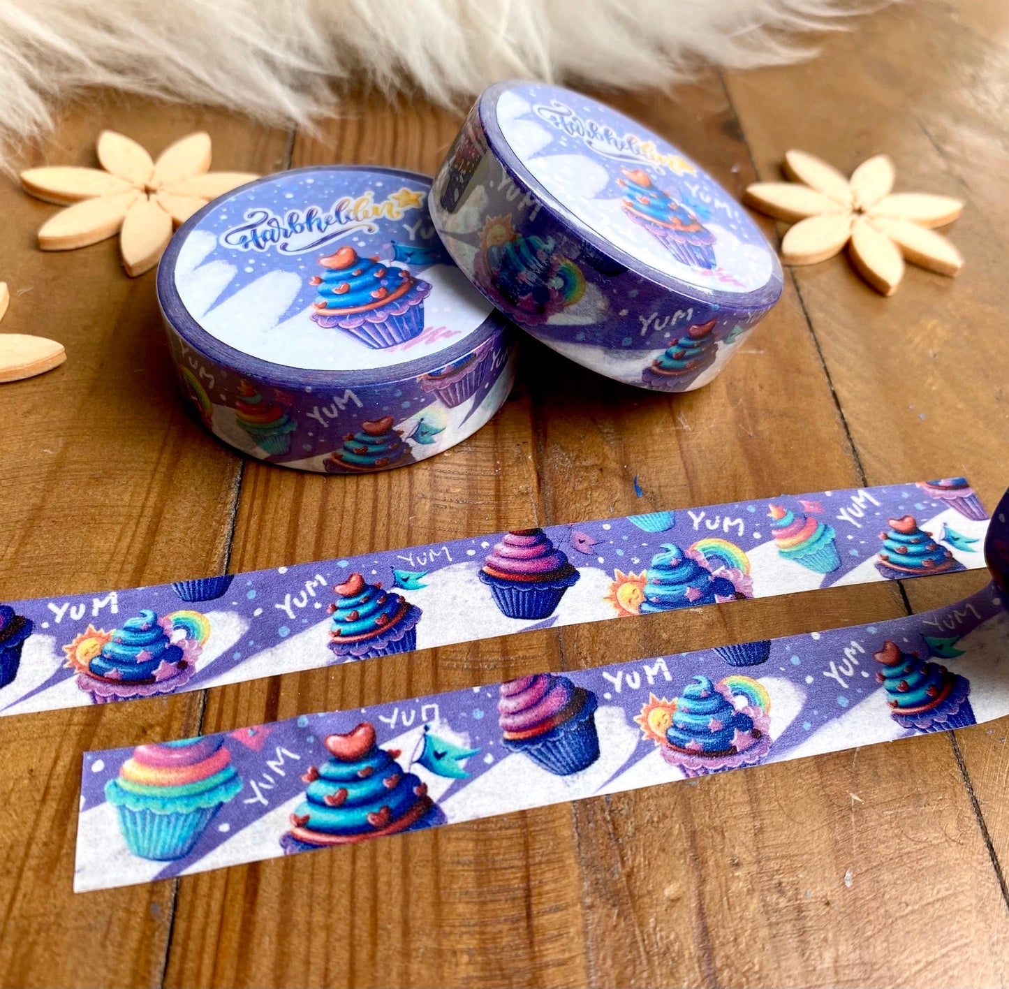 Washi Tape Cupcakes
