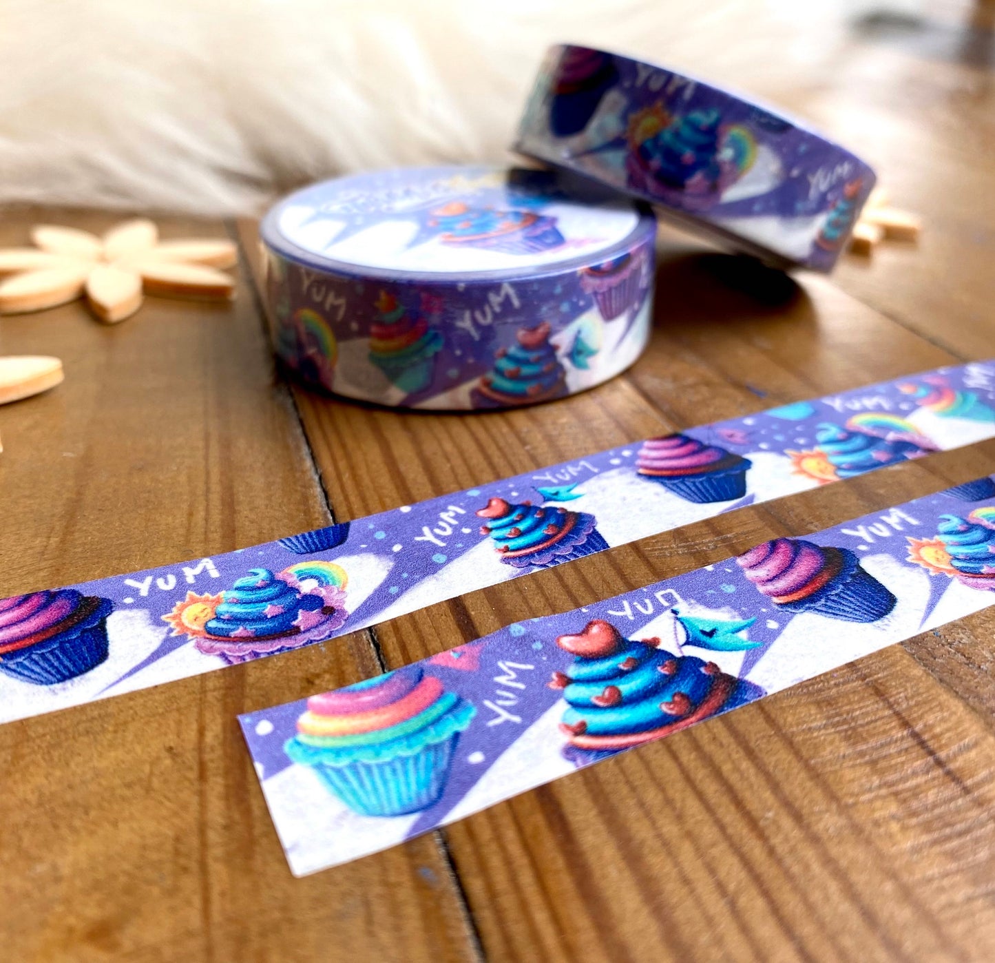 Washi Tape Cupcakes