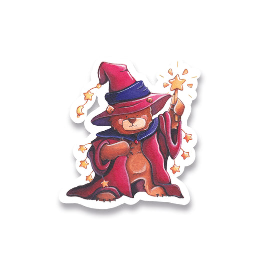 Glitzersticker Zaubärer