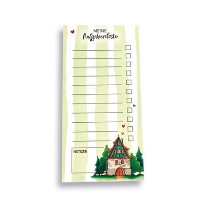 Aufgabenliste Fachwerkhäuschen