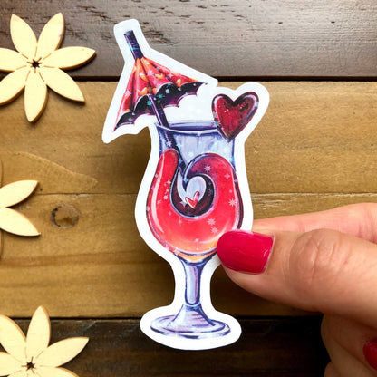 Glitzersticker Cocktails (3er-Set)