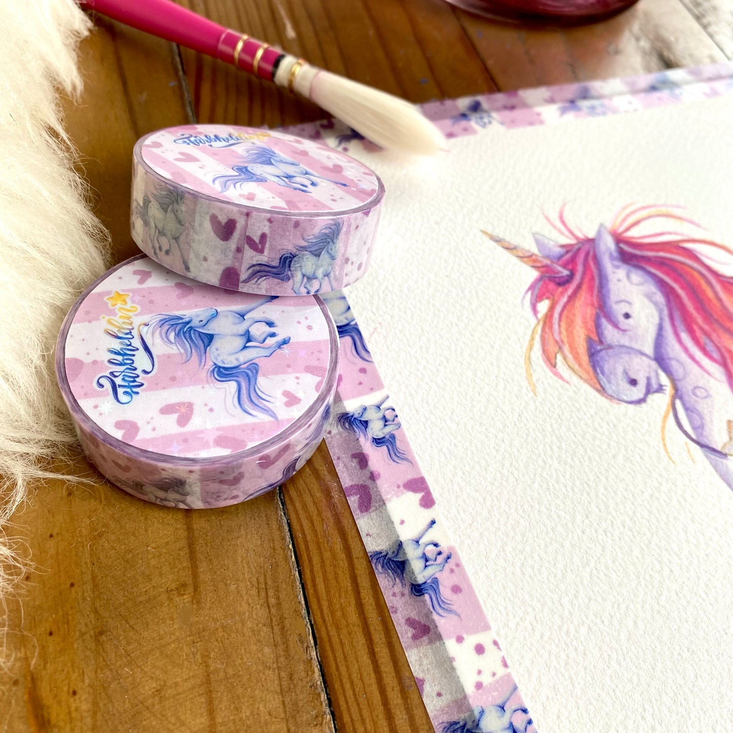 Washi Tape Einhorn
