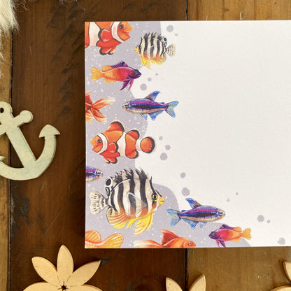 Mini-Block Bunte Fische