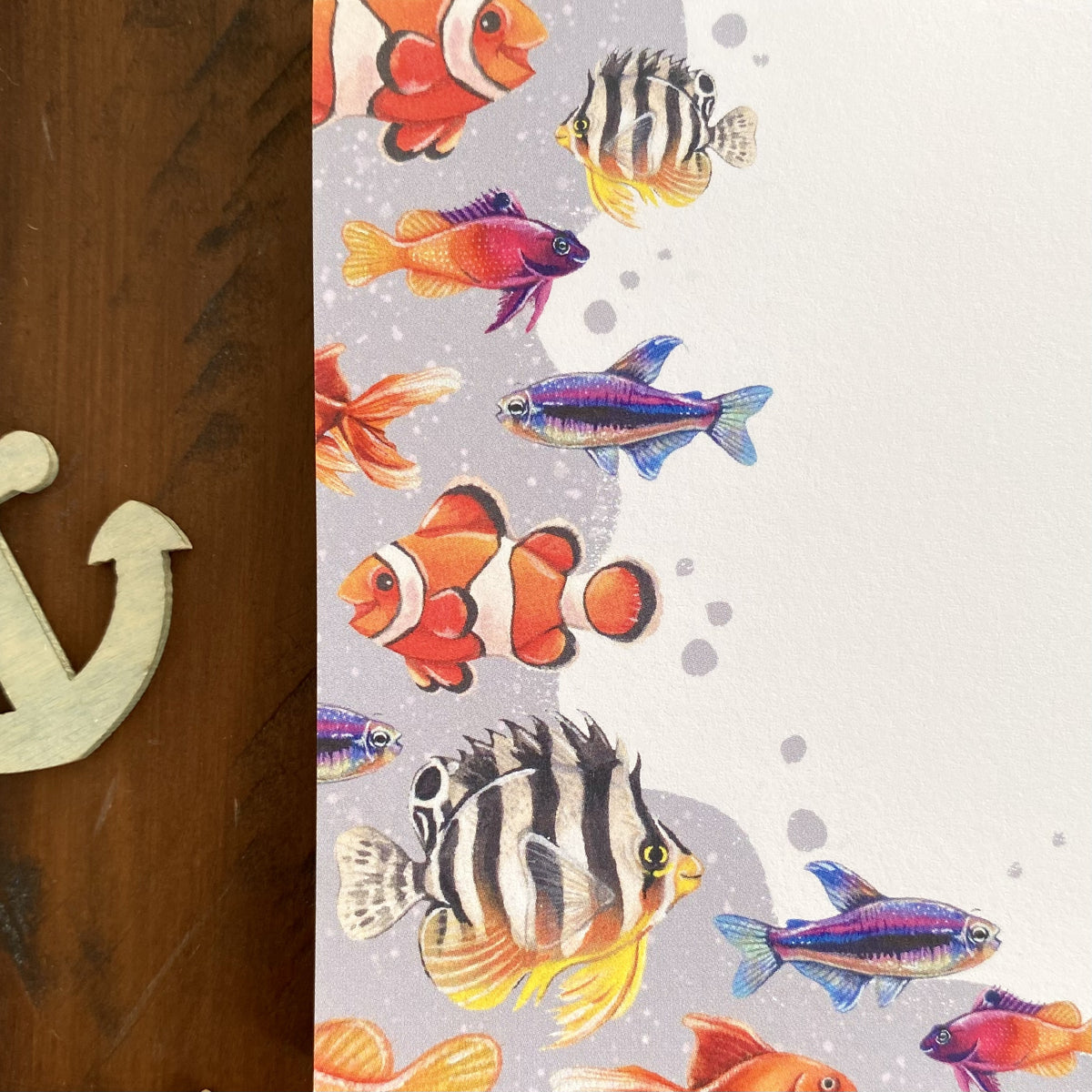 Mini-Block Bunte Fische