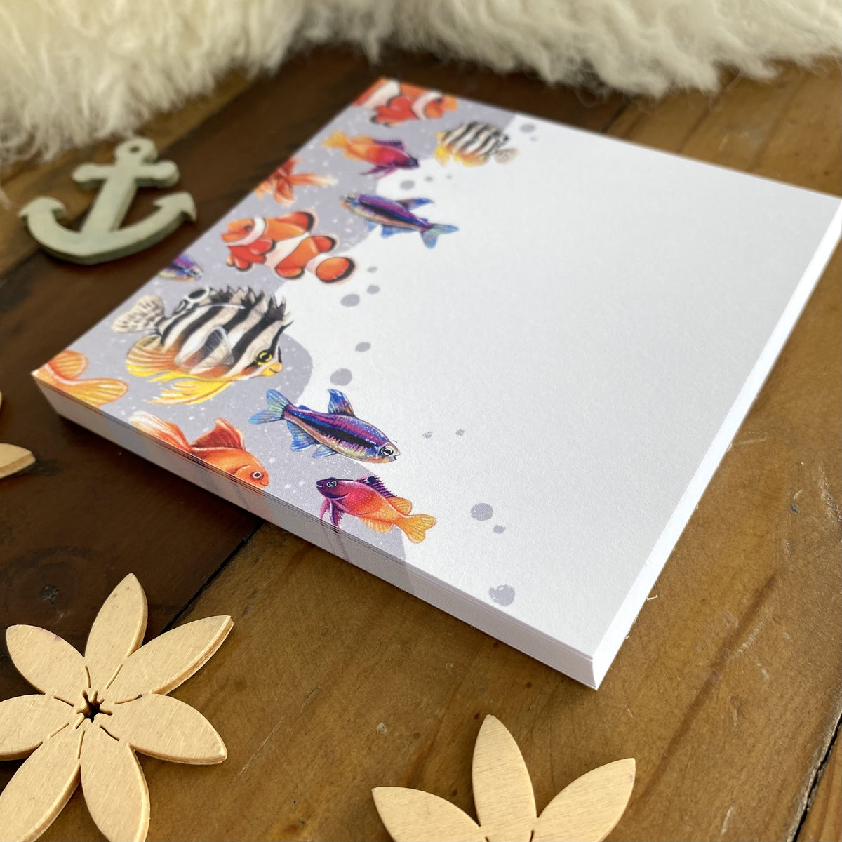 Mini-Block Bunte Fische