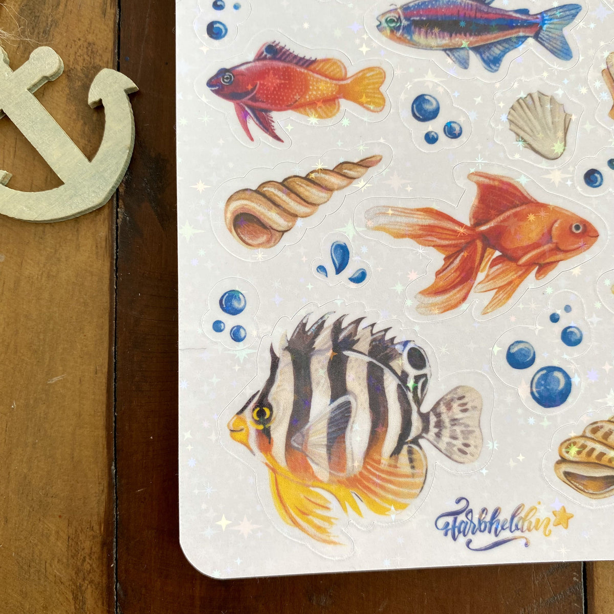 Stickersheet Fische