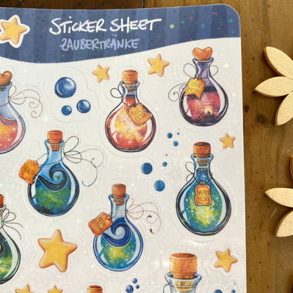 Stickersheet Zaubertränke