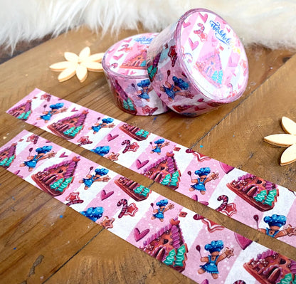 Breites Washi Tape Lebkuchenmännchen