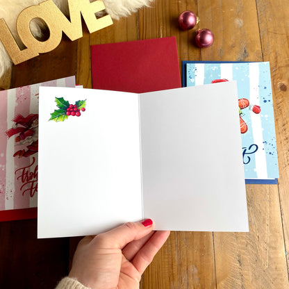 Weihnachtskarte Din A6 (3er-Set)