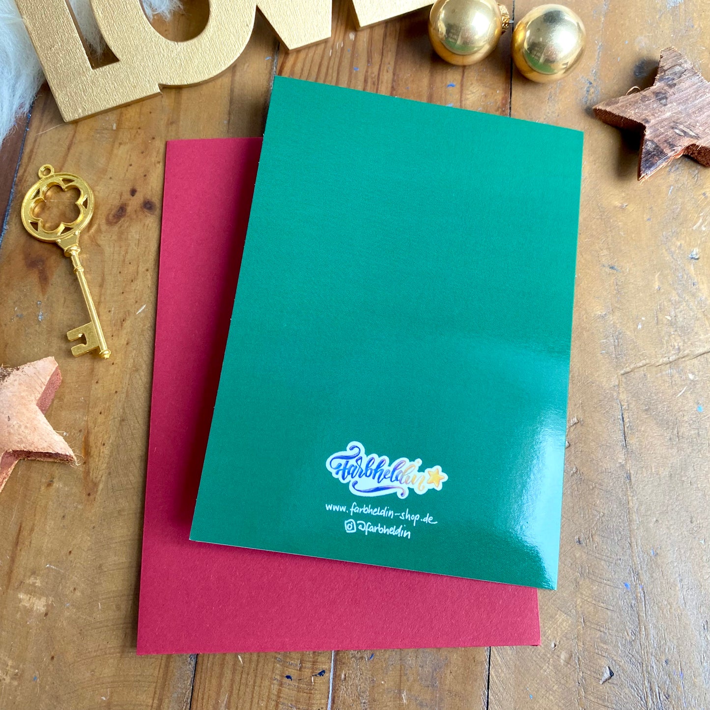 Weihnachtskarte "Cupcake" (A6)