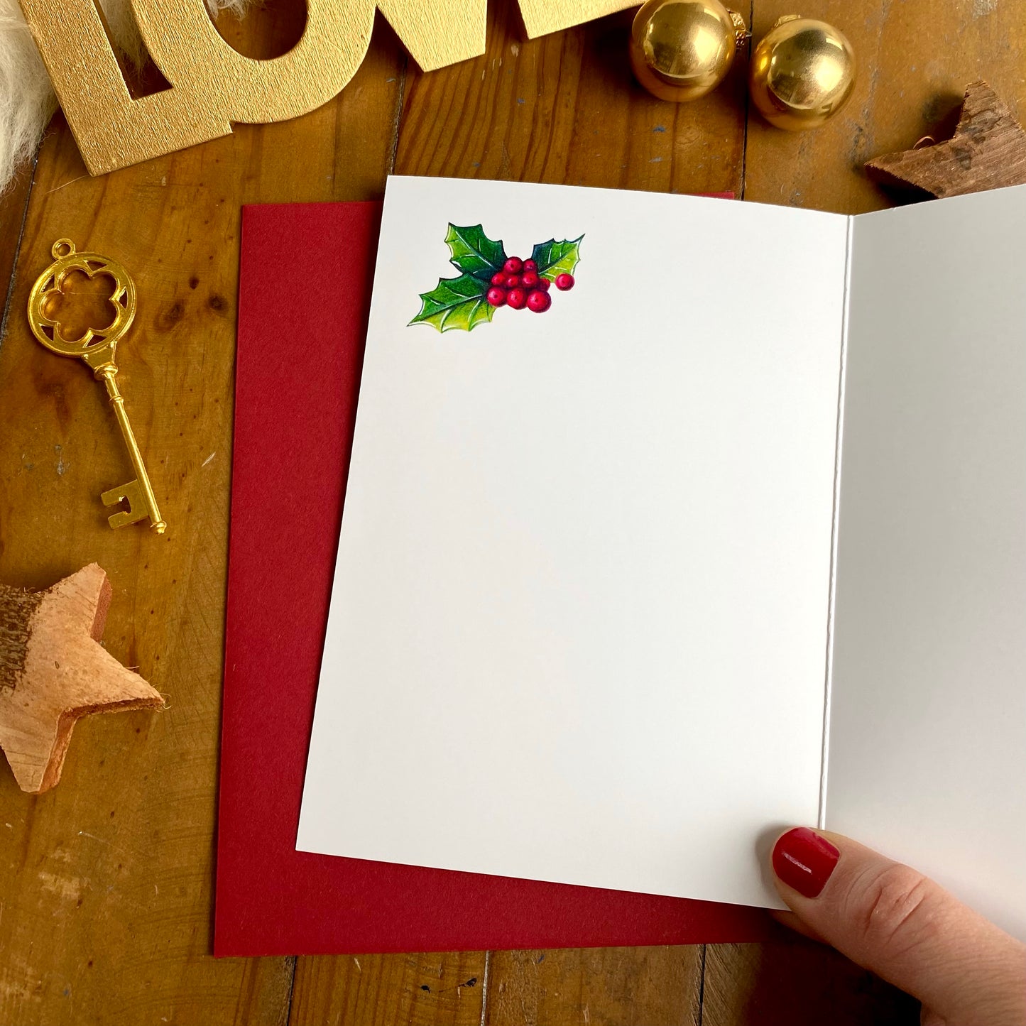 Weihnachtskarte "Cupcake" (A6)