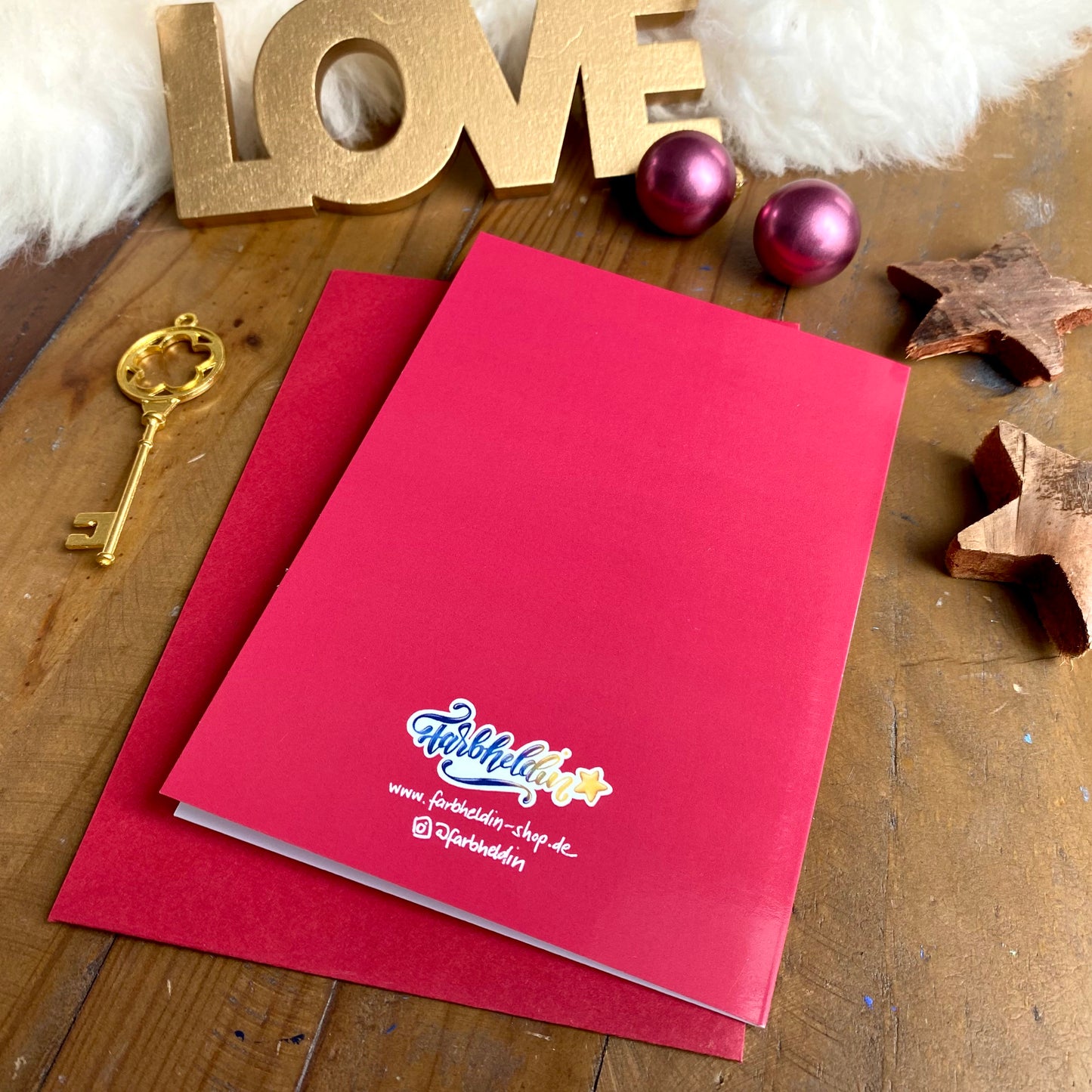 Weihnachtskarte "Weihnachtsmann" (A6)