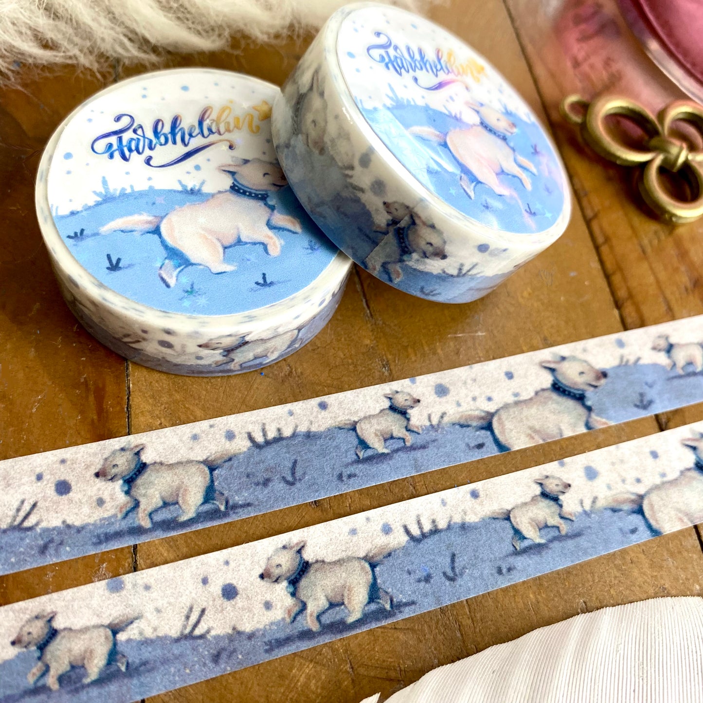 Washi Tape Kleiner Hund