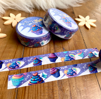 Washi Tape Cupcakes