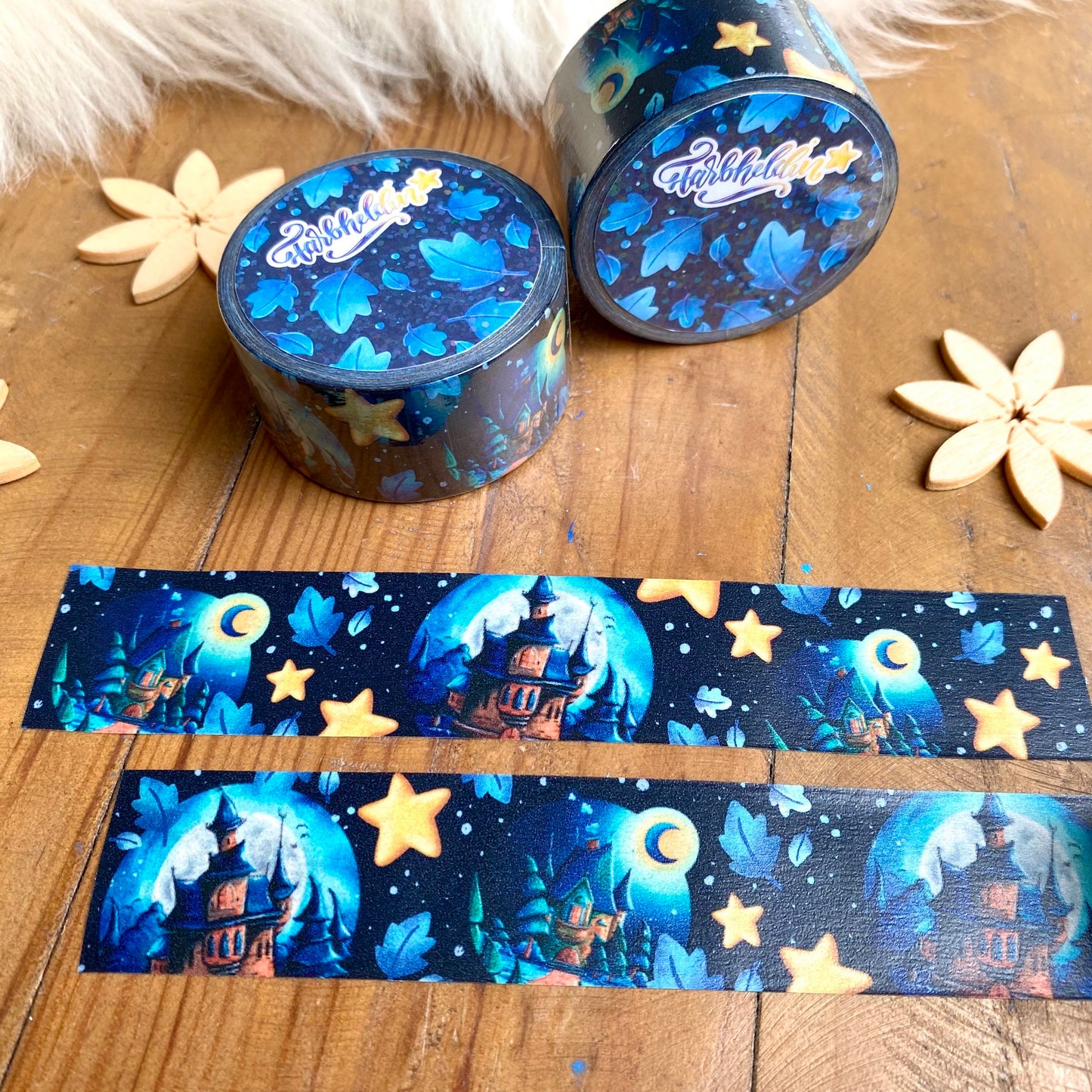 Breites Washi Tape Geistervilla