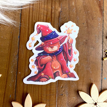 Glitzersticker Zaubärer