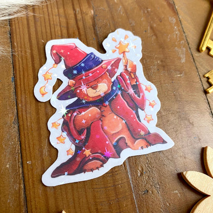 Glitzersticker Zaubärer