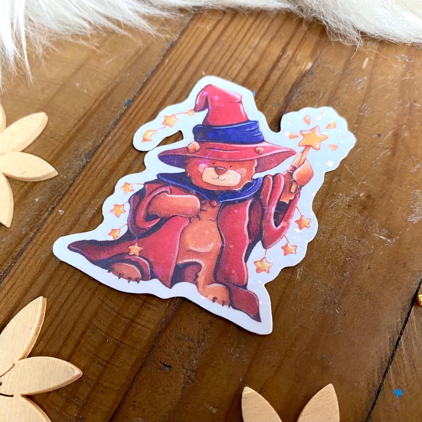 Glitzersticker Zaubärer